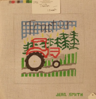Tractor Needlepoint - 13ct - 75% off Tractor Needlepoint - 13ct - 75% off